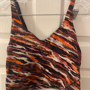 Lululemon Align Cropped Tank Top Multicolor- Sz 6
